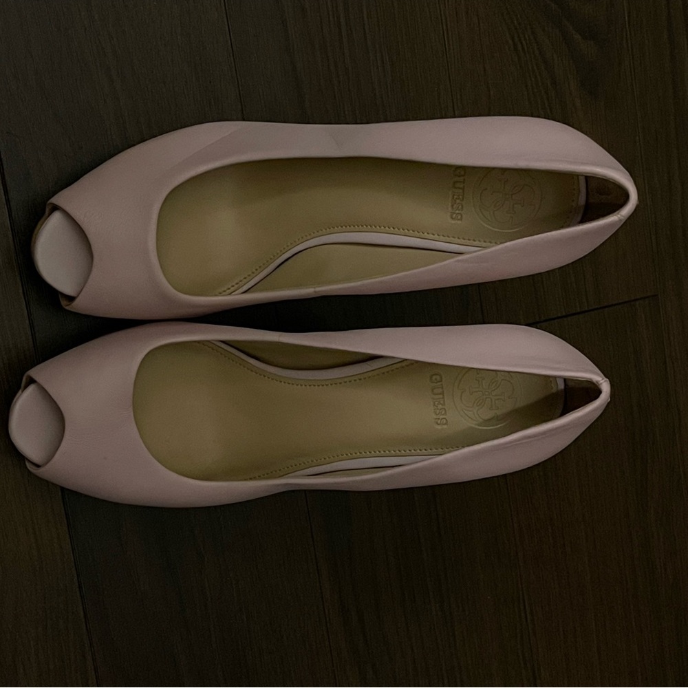 Pink blush heels
